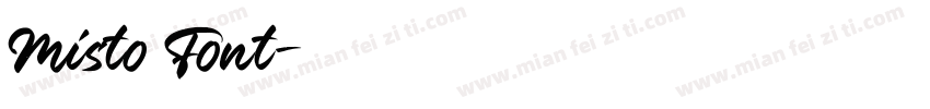 Misto Font字体转换